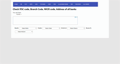Desktop Screenshot of banksinfo.net
